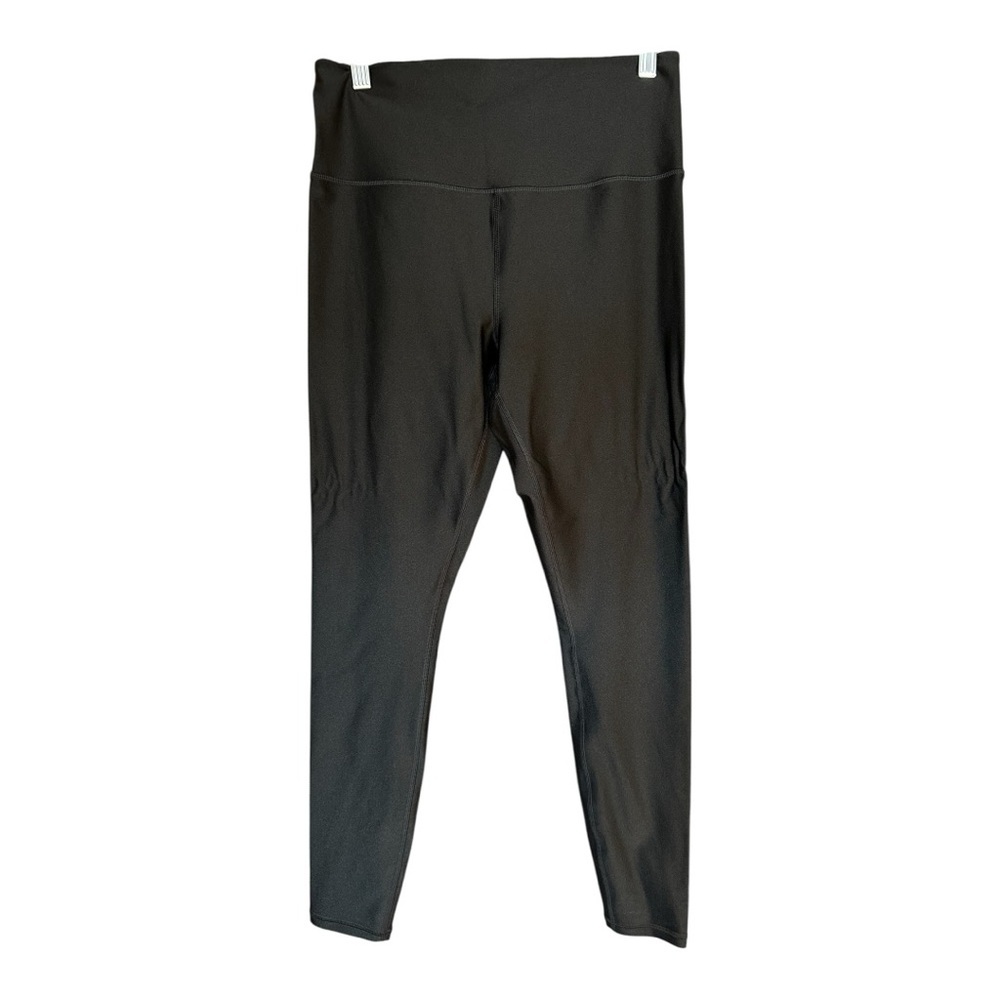 Athleta Black Elation Sheen Tights Black Leggings Size M